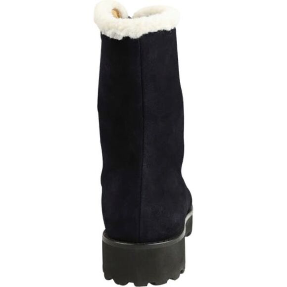 Andre Assous Water resist Suede Prisca Boots Black - Picture 4 of 13